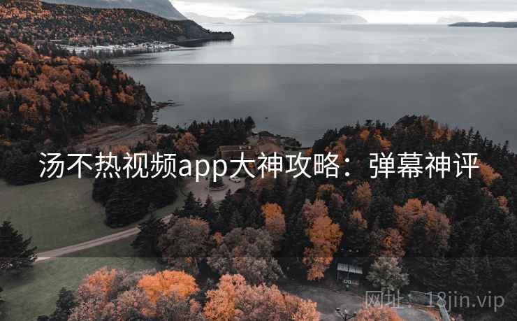 汤不热视频app大神攻略：弹幕神评