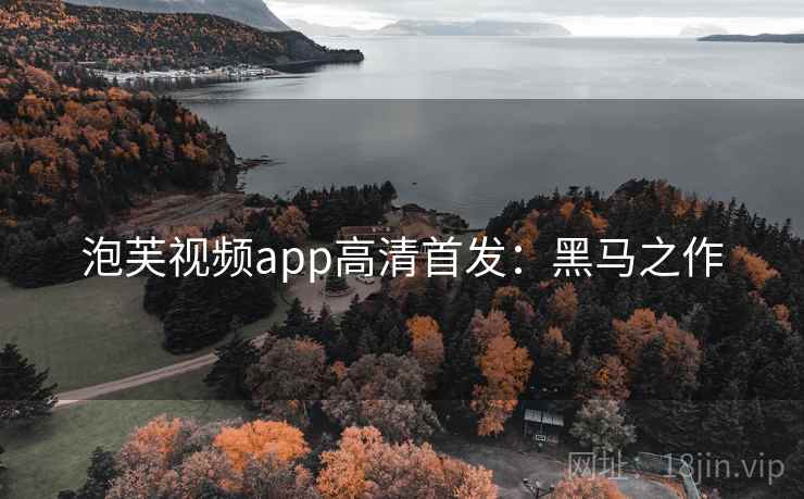 泡芙视频app高清首发：黑马之作